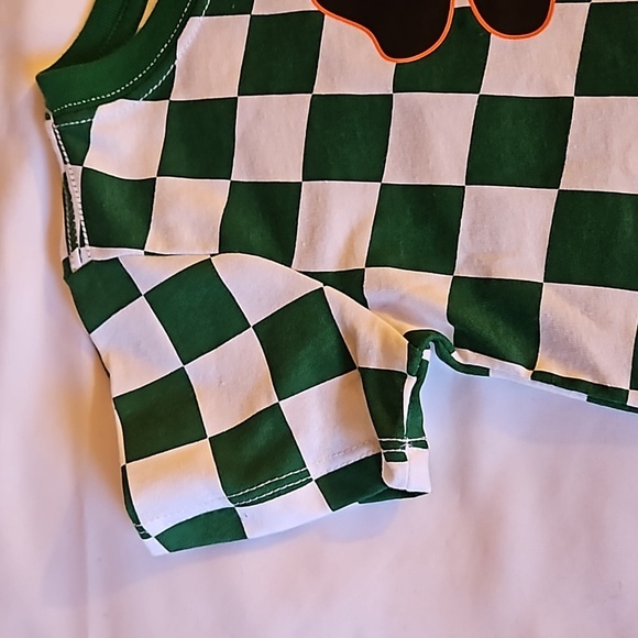 Better Cotton  Way to Celebrate ST Patrick's Day Graphic Tee  2T green checkered - Picture 5 of 17